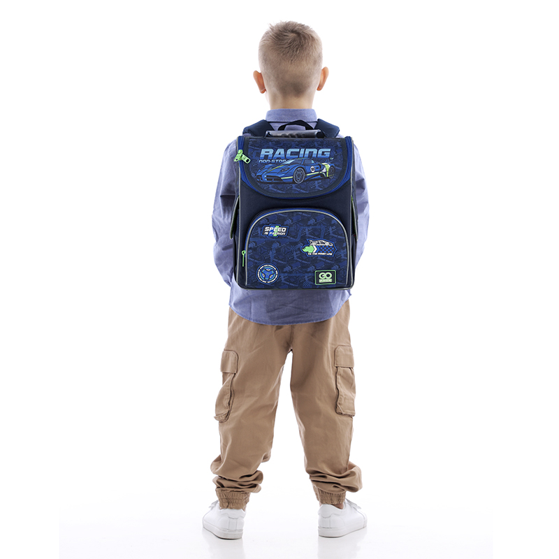 Рюкзак шкільний каркасний GoPack Education Racing GO25-5001S-6. Фото 15