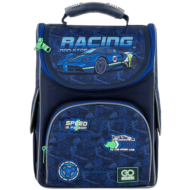 Рюкзак шкільний каркасний GoPack Education Racing GO25-5001S-6. Фото 3