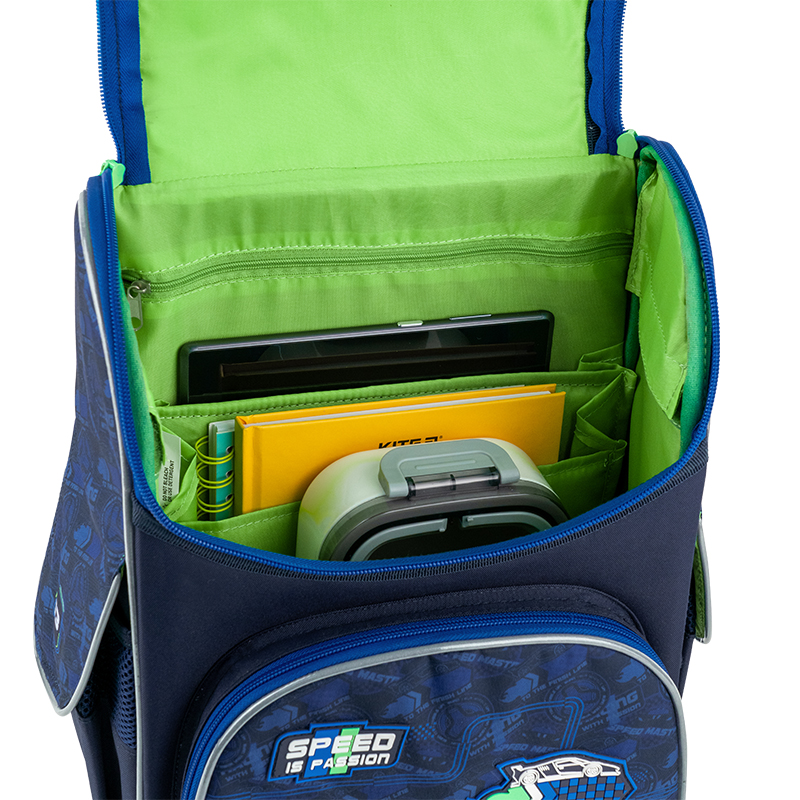 Рюкзак шкільний каркасний GoPack Education Racing GO25-5001S-6. Фото 11