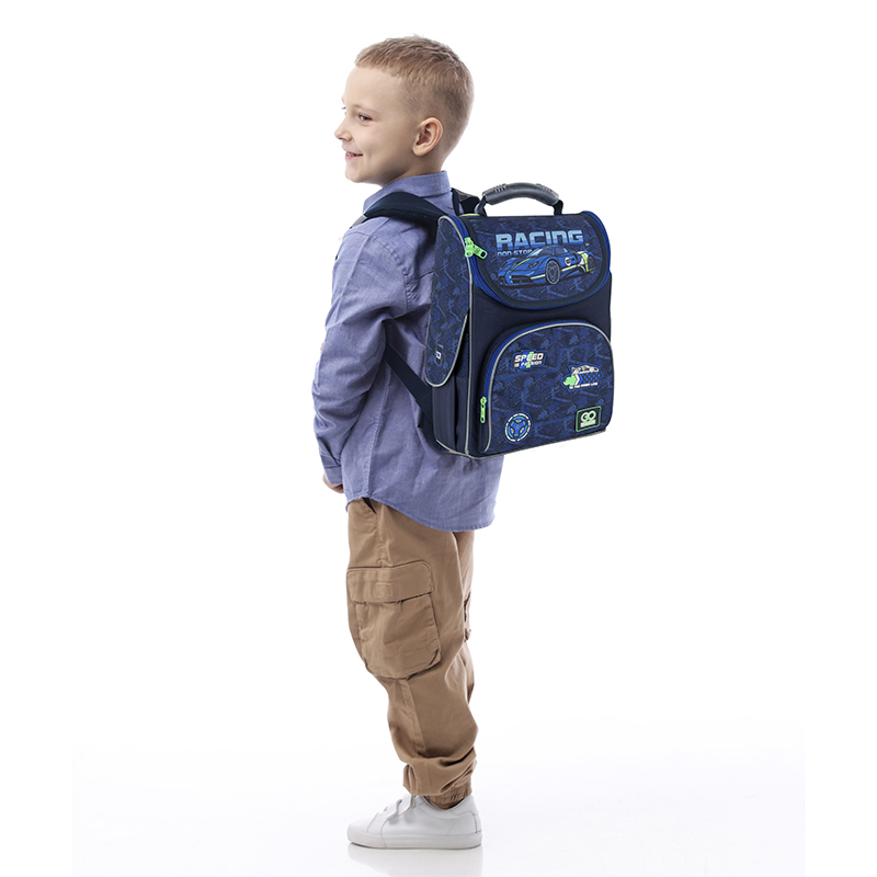 Рюкзак шкільний каркасний GoPack Education Racing GO25-5001S-6. Фото 14