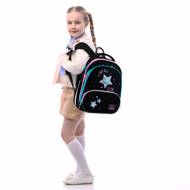Рюкзак шкільний каркасний GoPack Education Be A Star GO25-597M-1. Фото 15