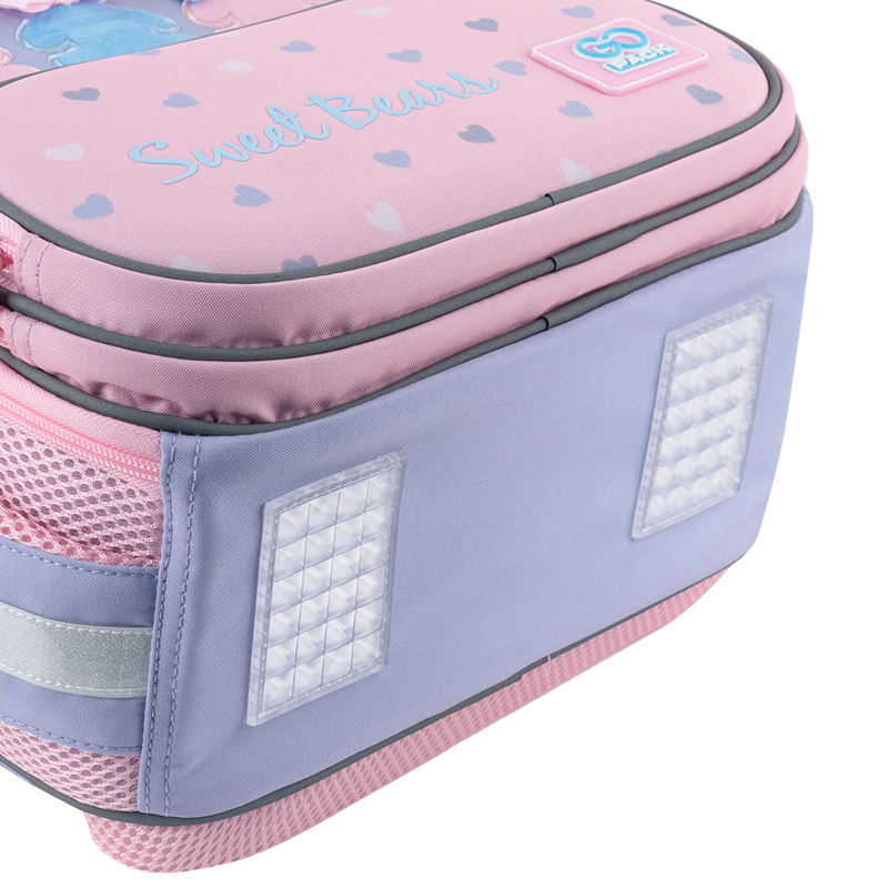Рюкзак шкільний каркасний GoPack Education Lovely Bears GO25-597M-2. Фото 8