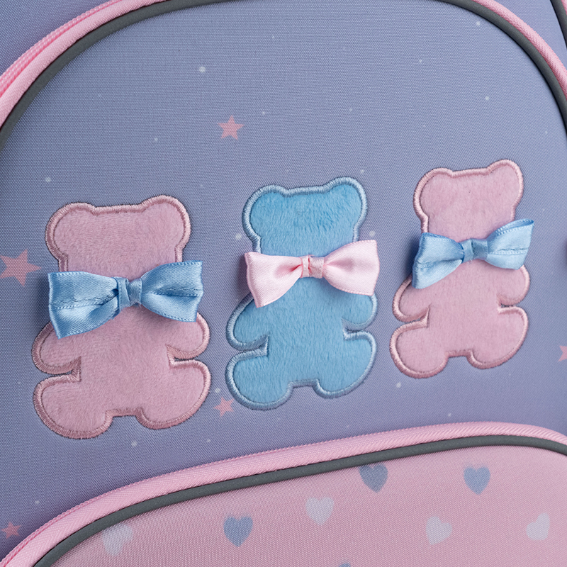 Рюкзак шкільний каркасний GoPack Education Lovely Bears GO25-597M-2. Фото 13