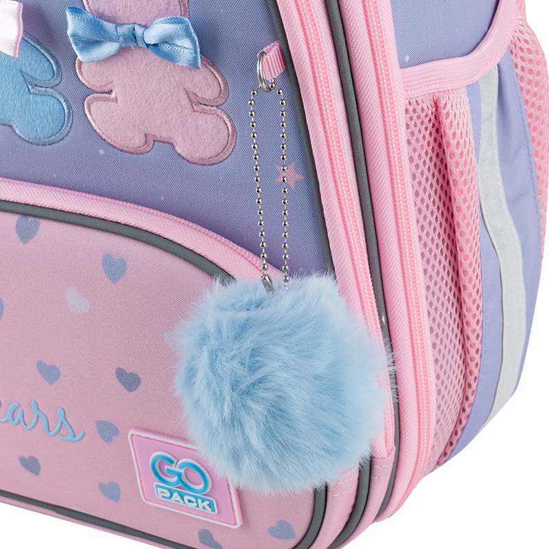 Рюкзак шкільний каркасний GoPack Education Lovely Bears GO25-597M-2. Фото 14