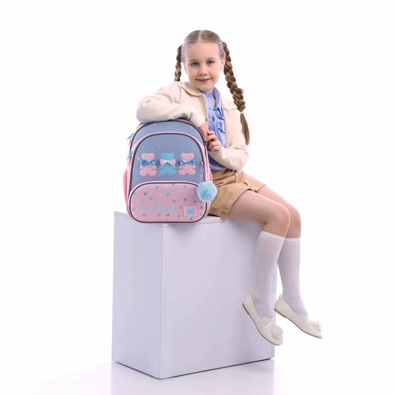 Рюкзак шкільний каркасний GoPack Education Lovely Bears GO25-597M-2. Фото 17