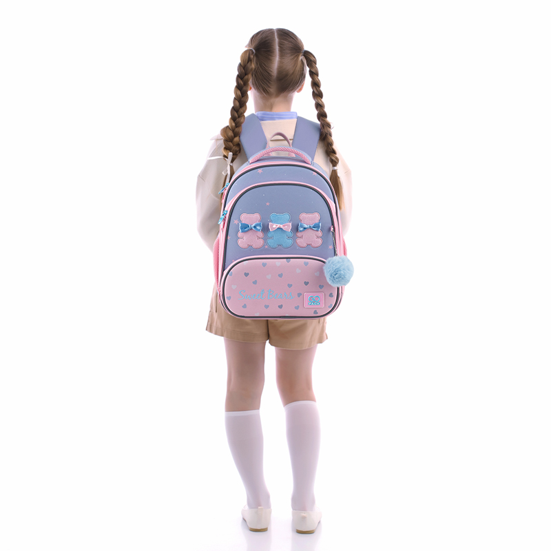 Рюкзак шкільний каркасний GoPack Education Lovely Bears GO25-597M-2. Фото 16