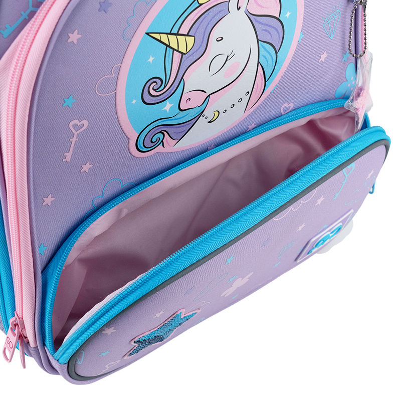 Рюкзак шкільний каркасний GoPack Education Fairytale Unicorn GO25-597M-3. Фото 9