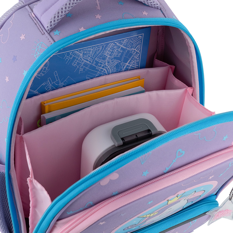 Рюкзак шкільний каркасний GoPack Education Fairytale Unicorn GO25-597M-3. Фото 12