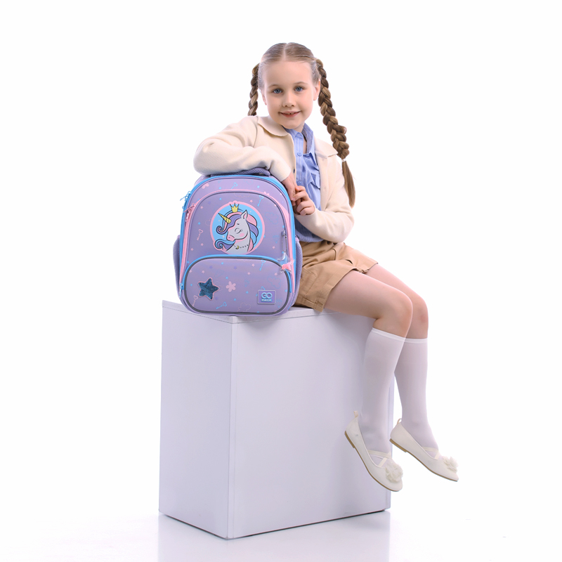 Рюкзак шкільний каркасний GoPack Education Fairytale Unicorn GO25-597M-3. Фото 18