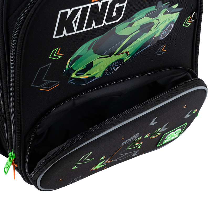 Рюкзак шкільний каркасний GoPack Education Rasing King GO25-597M-5. Фото 9