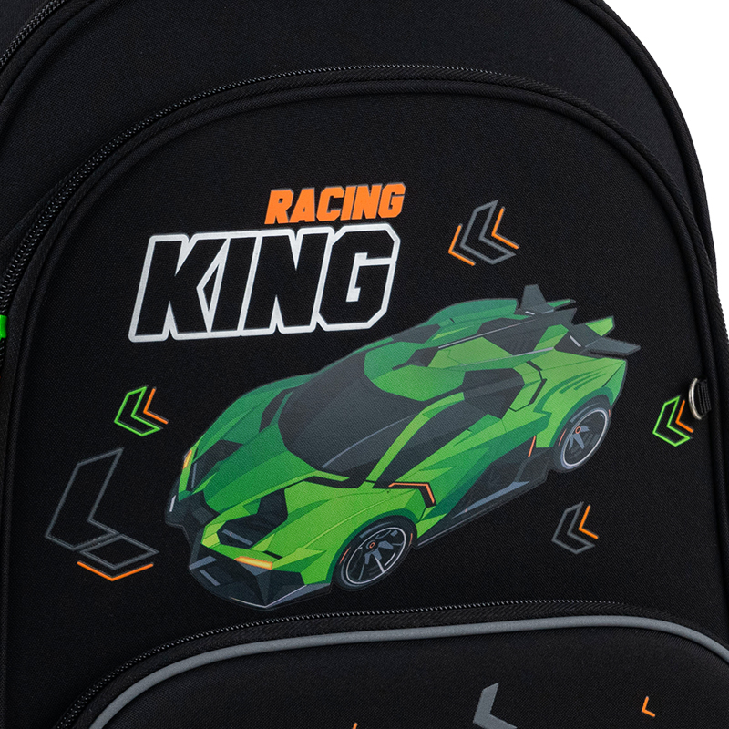 Рюкзак шкільний каркасний GoPack Education Rasing King GO25-597M-5. Фото 13