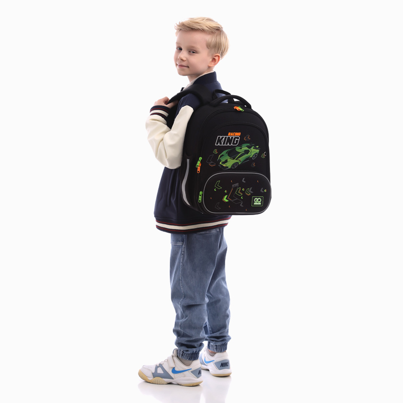 Рюкзак шкільний каркасний GoPack Education Rasing King GO25-597M-5. Фото 14