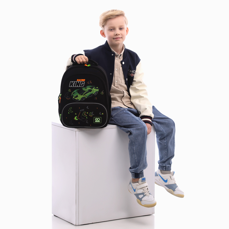 Рюкзак шкільний каркасний GoPack Education Rasing King GO25-597M-5. Фото 16