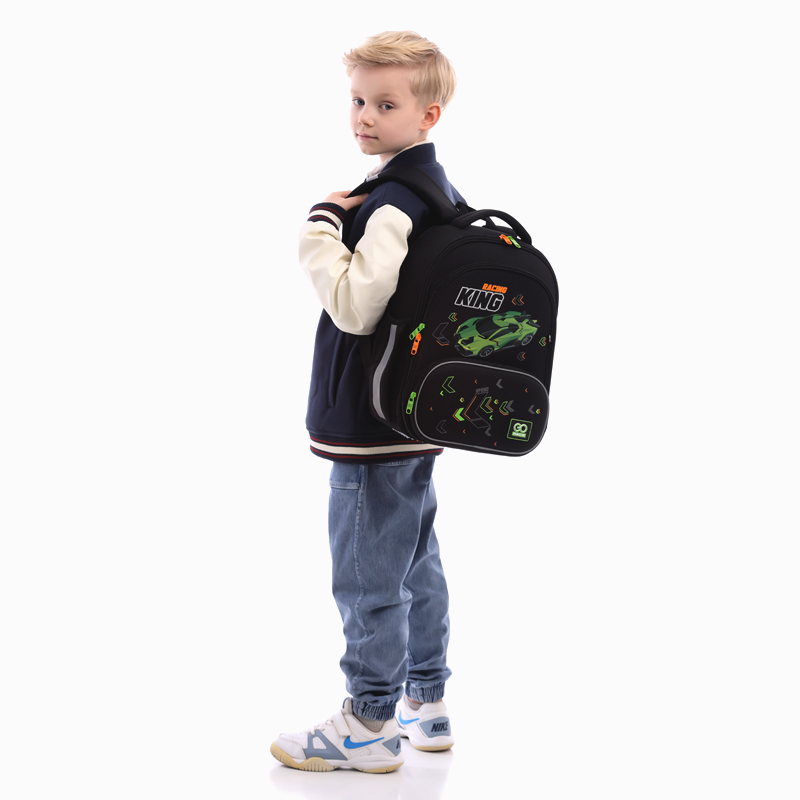 Рюкзак шкільний каркасний GoPack Education Rasing King GO25-597M-5. Фото 17