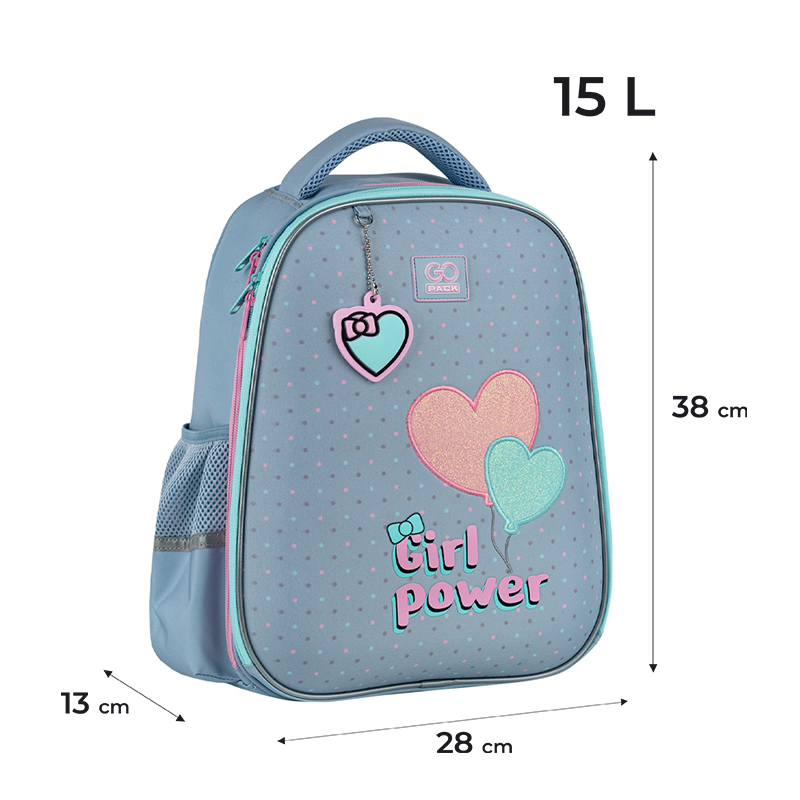 Рюкзак шкільний напівкаркасний GoPack Education Girl Power GO25-165M-1. Фото 2
