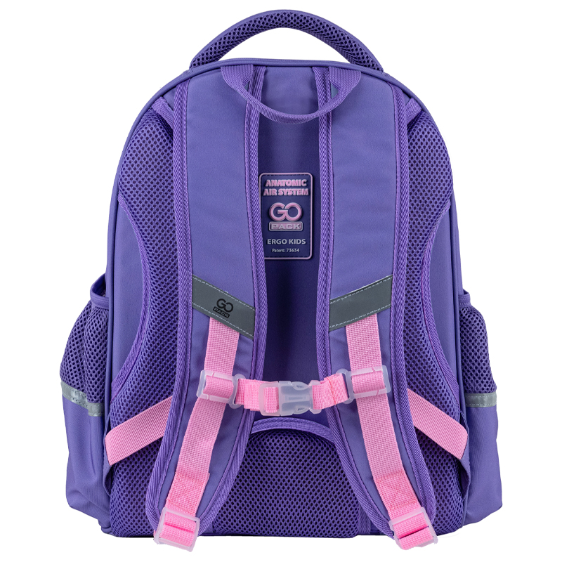 Рюкзак шкільний напівкаркасний GoPack Education Glowing GO25-165M-4. Фото 6