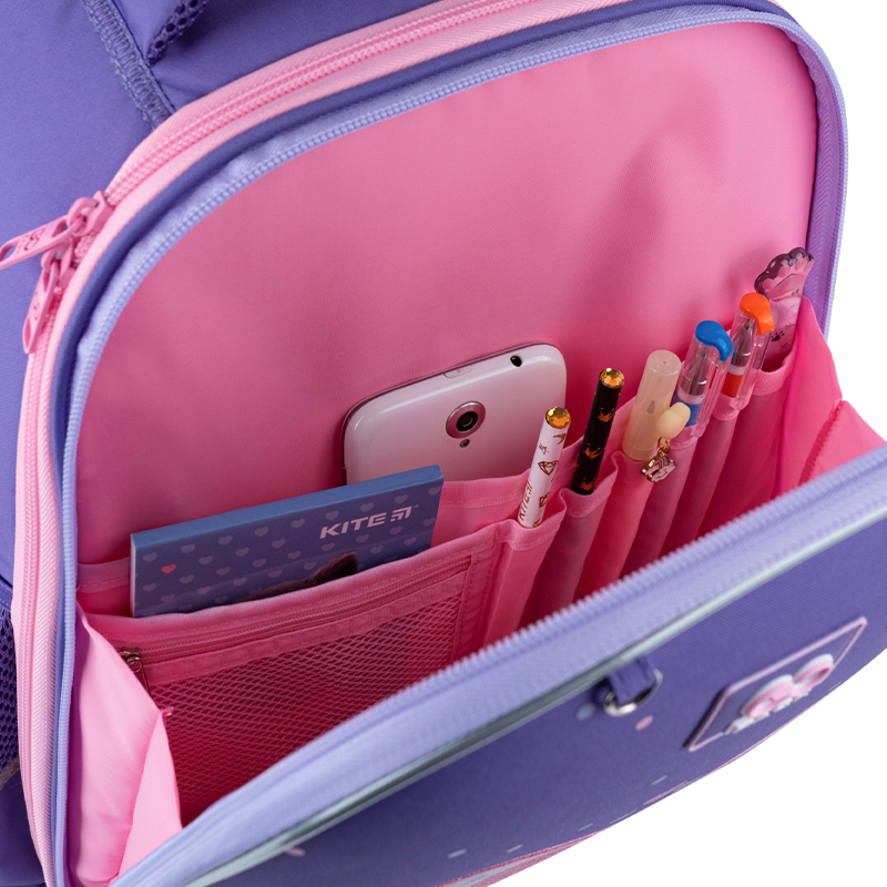 Рюкзак шкільний напівкаркасний GoPack Education Glowing GO25-165M-4. Фото 10