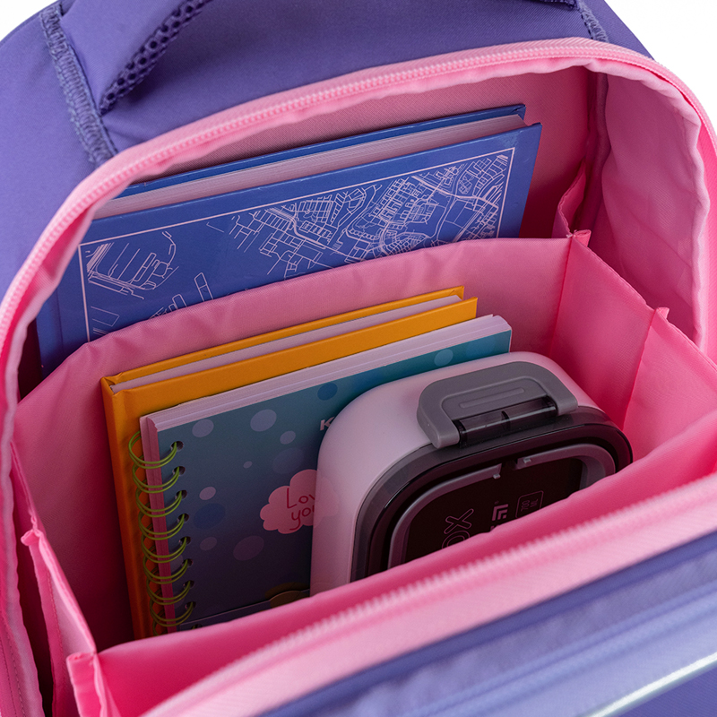 Рюкзак шкільний напівкаркасний GoPack Education Glowing GO25-165M-4. Фото 12
