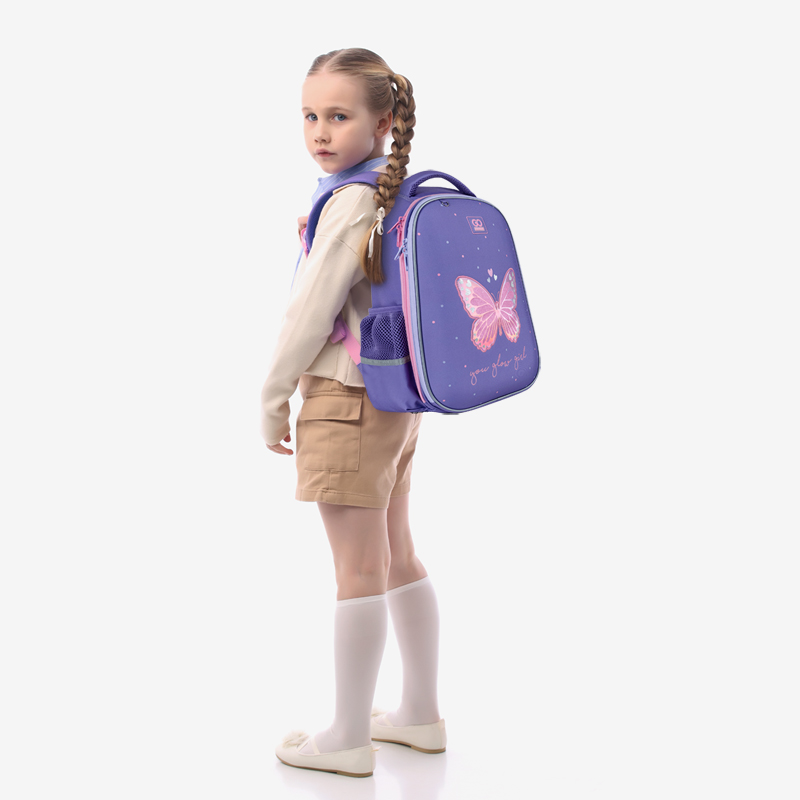Рюкзак шкільний напівкаркасний GoPack Education Glowing GO25-165M-4. Фото 14