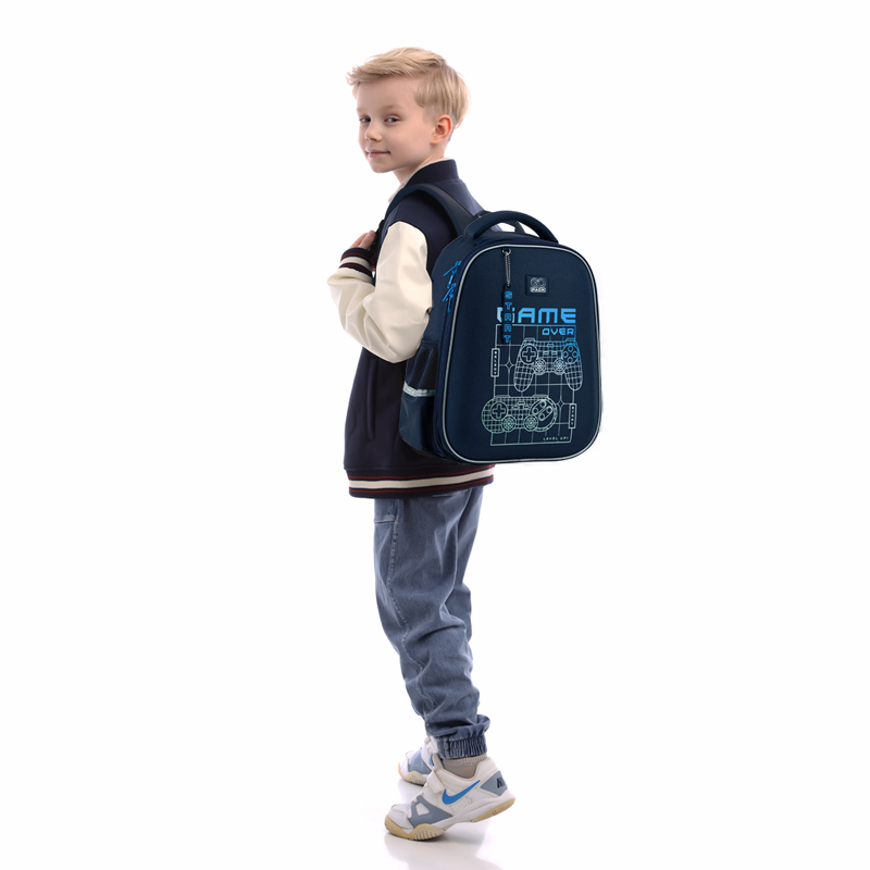Рюкзак шкільний напівкаркасний GoPack Education Level Up GO25-165M-7. Фото 15