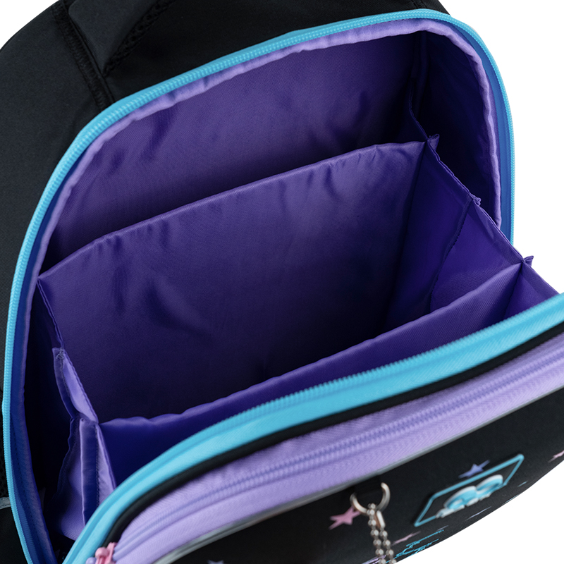 Рюкзак шкільний напівкаркасний GoPack Education Meowjestical GO25-165M-2. Фото 11