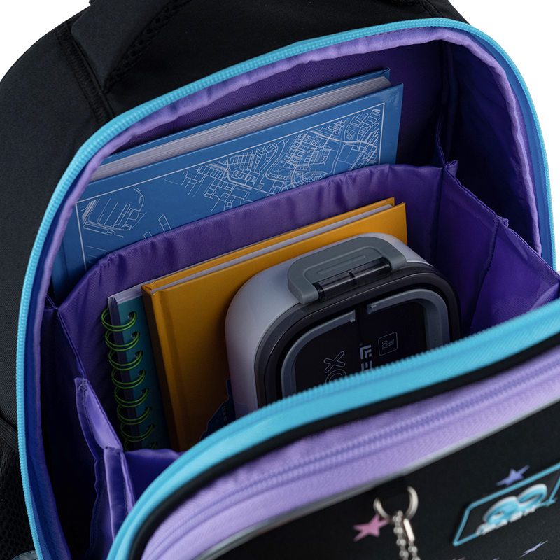 Рюкзак шкільний напівкаркасний GoPack Education Meowjestical GO25-165M-2. Фото 12