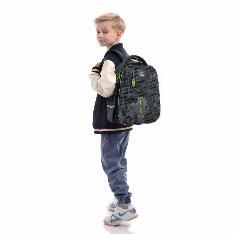 Рюкзак шкільний напівкаркасний GoPack Education Skate GO25-165M-8. Фото 15