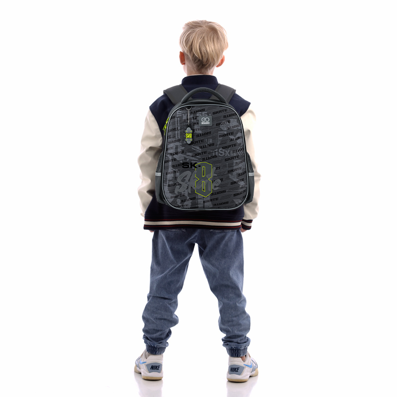 Рюкзак шкільний напівкаркасний GoPack Education Skate GO25-165M-8. Фото 16