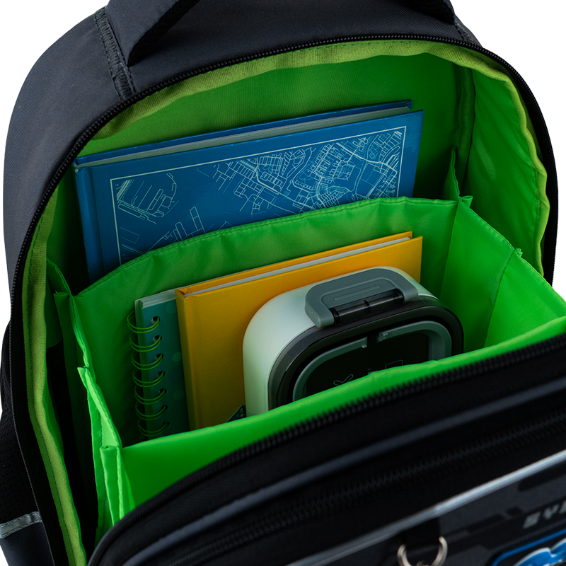 Рюкзак шкільний напівкаркасний GoPack Education Warrior GO25-165M-6. Фото 12