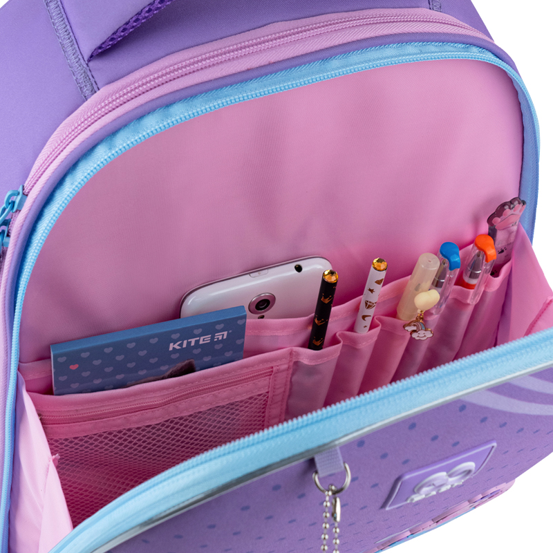 Рюкзак шкільний напівкаркасний GoPack Education Yummy GO25-165M-3. Фото 10