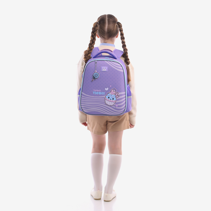 Рюкзак шкільний напівкаркасний GoPack Education Yummy GO25-165M-3. Фото 16
