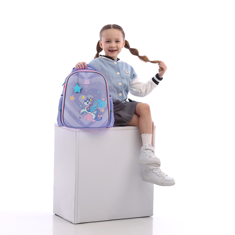 Рюкзак шкільний напівкаркасний GoPack Education Cute Pony GO25-165S-1. Фото 17