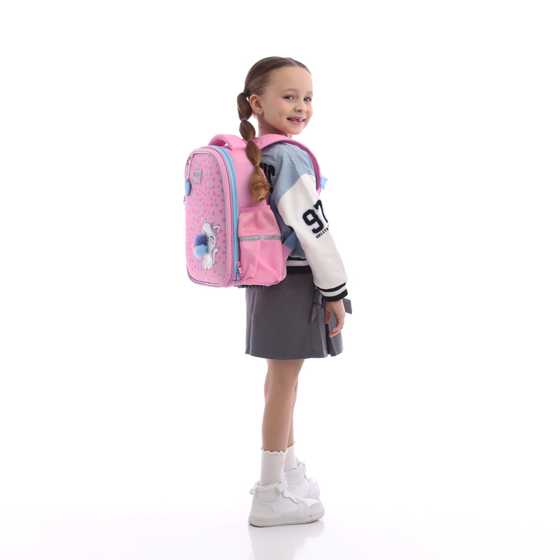 Рюкзак шкільний напівкаркасний GoPack Education Fluffy Kitten GO25-165S-2. Фото 15