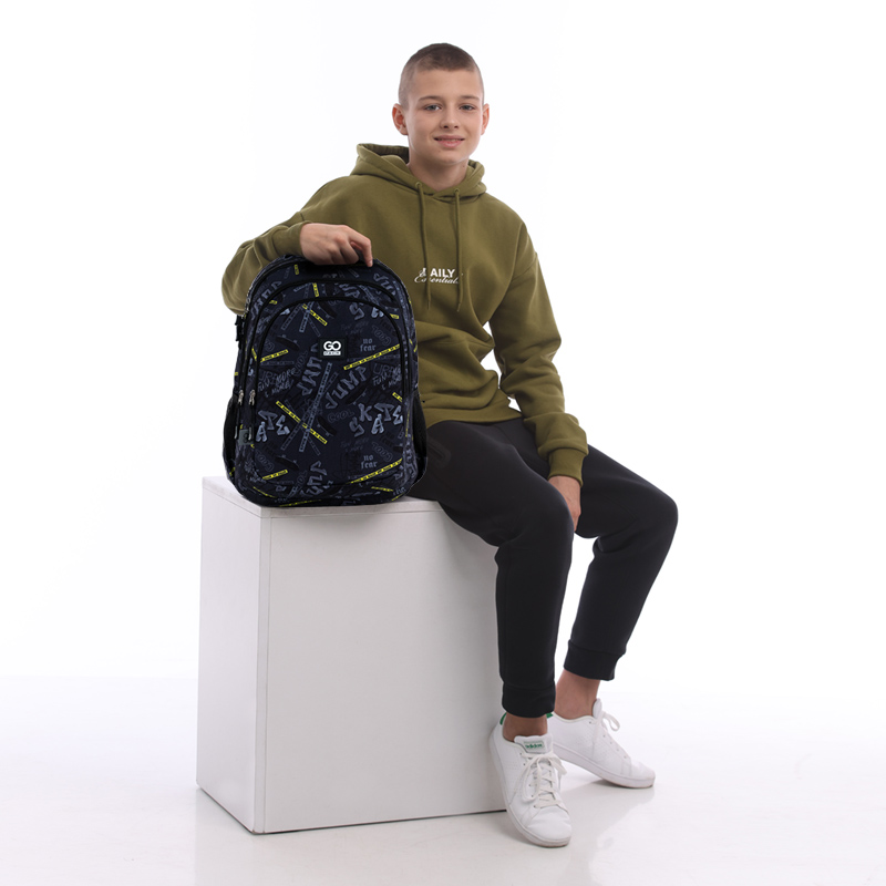 Рюкзак шкільний GoPack Teens GO25-162L-5. Фото 15
