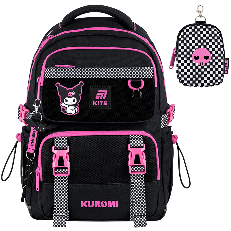 Рюкзак шкільний Kite Education Kuromi HK25-1022M. Фото 3