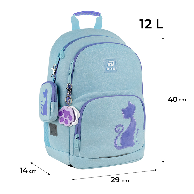 Рюкзак шкільний Kite Education Catsline K25-585M-1. Фото 2