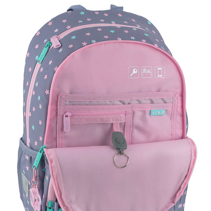 Рюкзак шкільний Kite Education Kawaii Stars K25-585M-2. Фото 11
