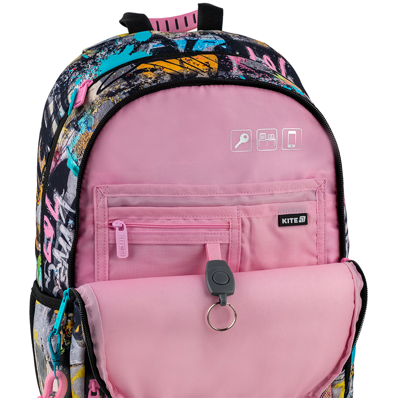 Рюкзак шкільний Kite Education Street Art K25-585M-3. Фото 11