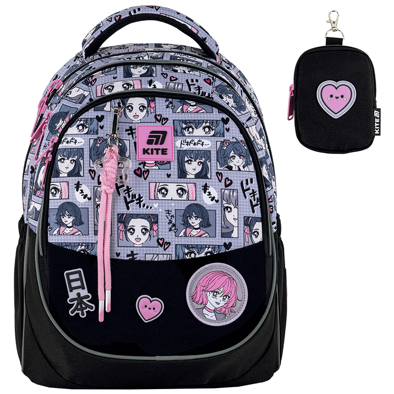 Рюкзак шкільний Kite Education Anime Girl K25-700M-1. Фото 3