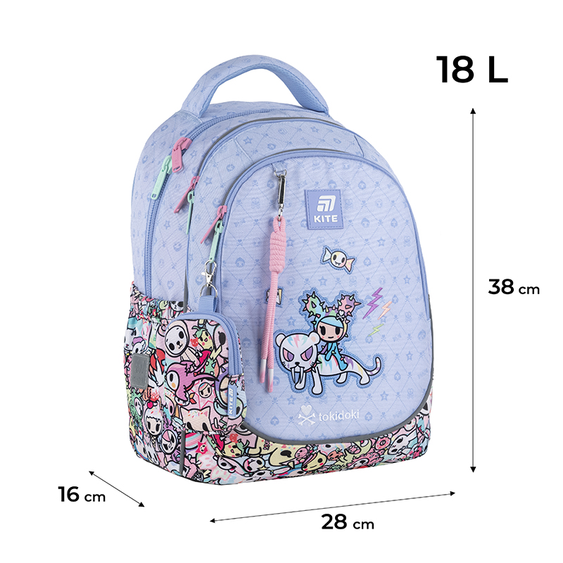 Рюкзак шкільний Kite Education Tokidoki TK25-700M. Фото 2