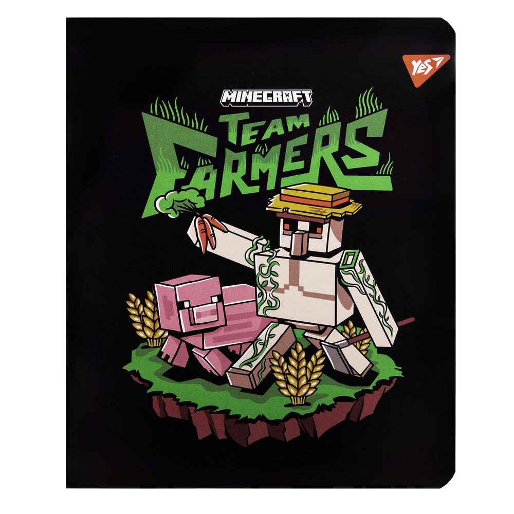 Зошит шкільний YES Minecraft. Team А5 12 аркушів клітинка 767496. Фото 10