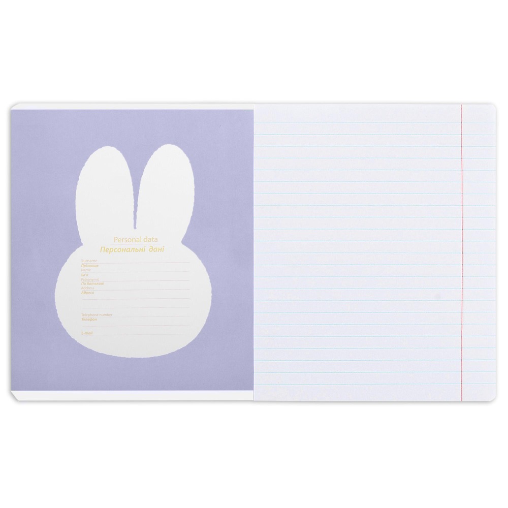 Зошит шкільний YES Gold Miffy 18 аркушів лінія 767529. Фото 9