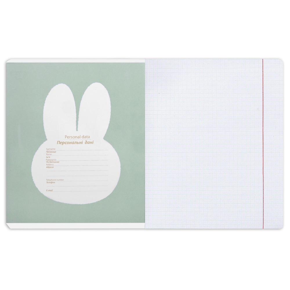 Зошит шкільний YES Gold Miffy А5 24 аркушів клітинка 767537. Фото 3