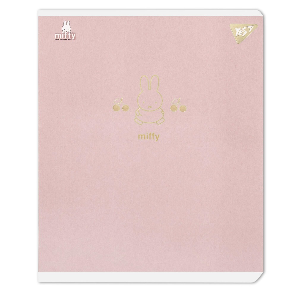 Зошит шкільний YES Gold Miffy А5 24 аркушів клітинка 767537. Фото 14