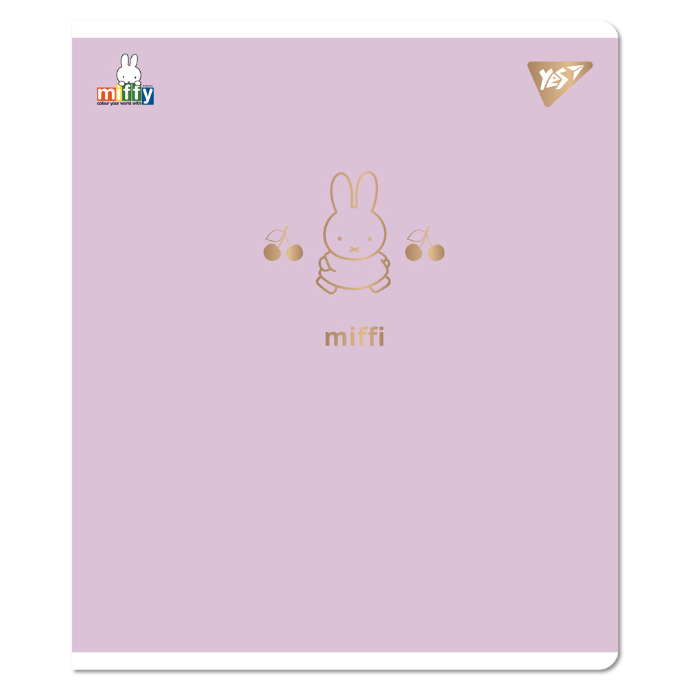 Зошит шкільний YES Gold Miffy 24 аркушів лінія 767543. Фото 4