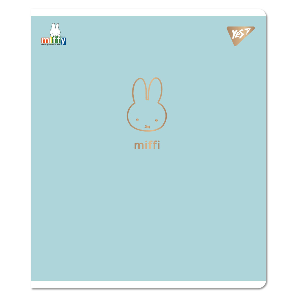 Зошит шкільний YES Gold Miffy 24 аркушів лінія 767543. Фото 5