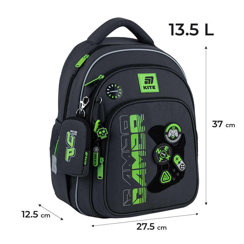 Рюкзак шкільний Kite Education Gamer K25-763S-2. Фото 2