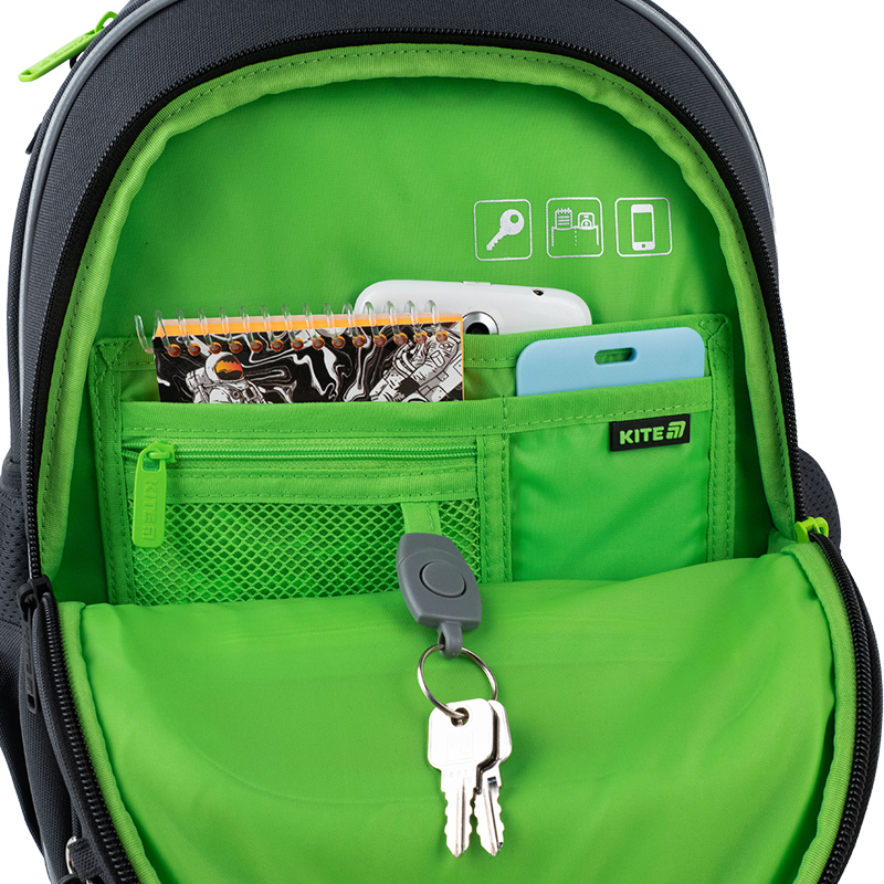 Рюкзак шкільний Kite Education Gamer K25-763S-2. Фото 12
