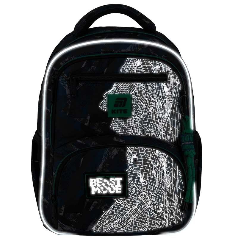 Рюкзак шкільний Kite Education Beast Mode K25-773M-3. Фото 18