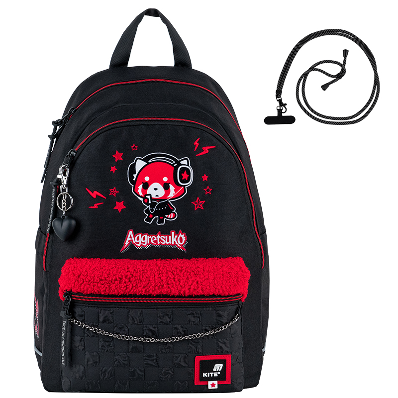 Рюкзак Kite Education teens Aggretsuko AR25-2575M. Фото 3